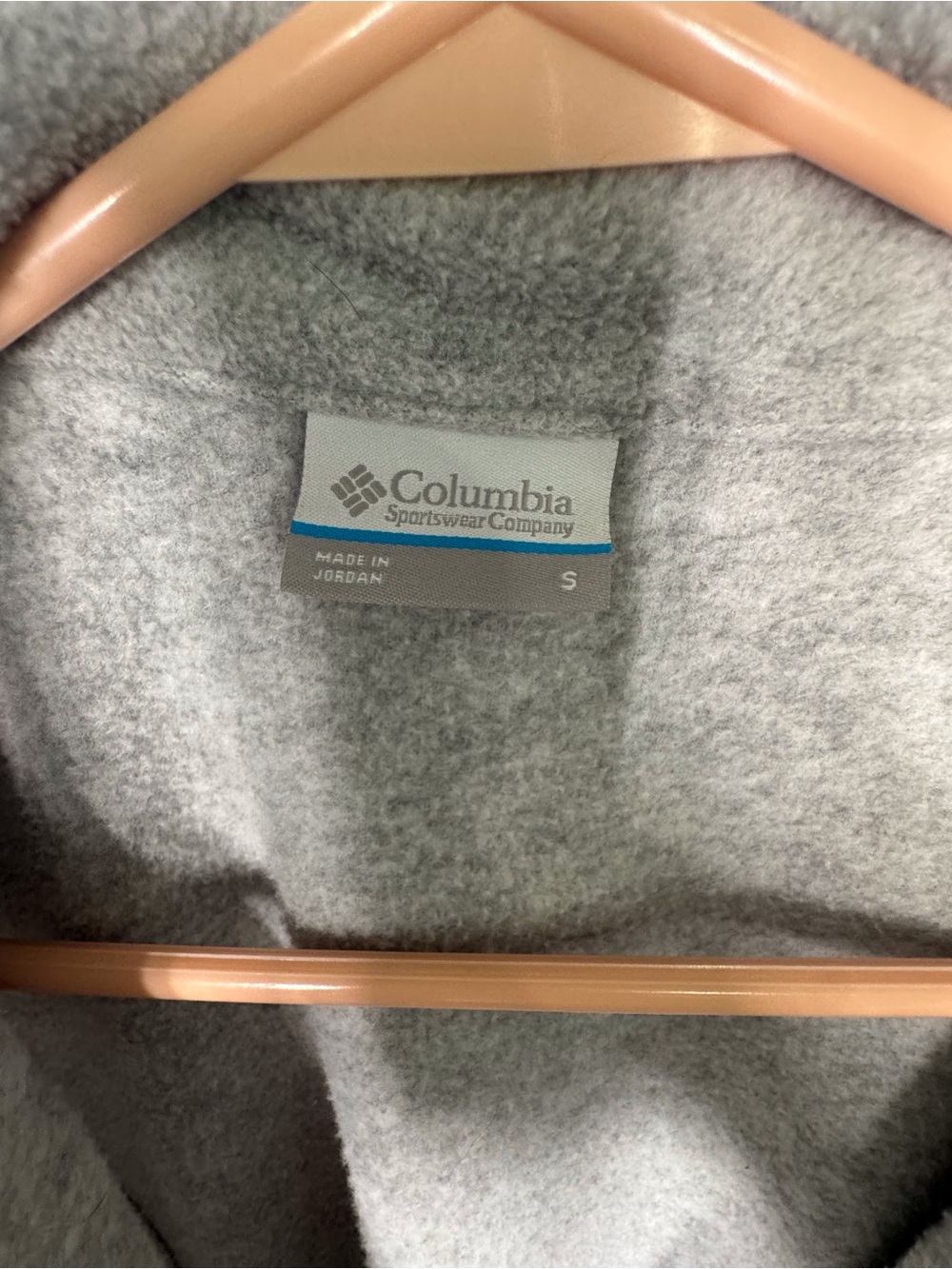 Columbia Gray Full-Zip Fleece Jacket - Picture 4 of 4
